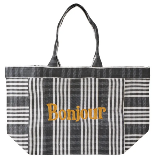 Coast to Coast Bonjour Recycled Shopper Tote 56x16x34cm