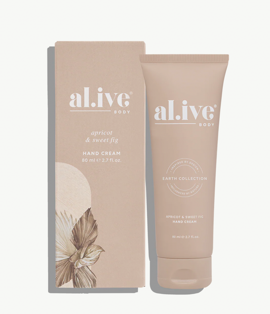 Al.ive Hand Cream - Apricot & Sweet Fig