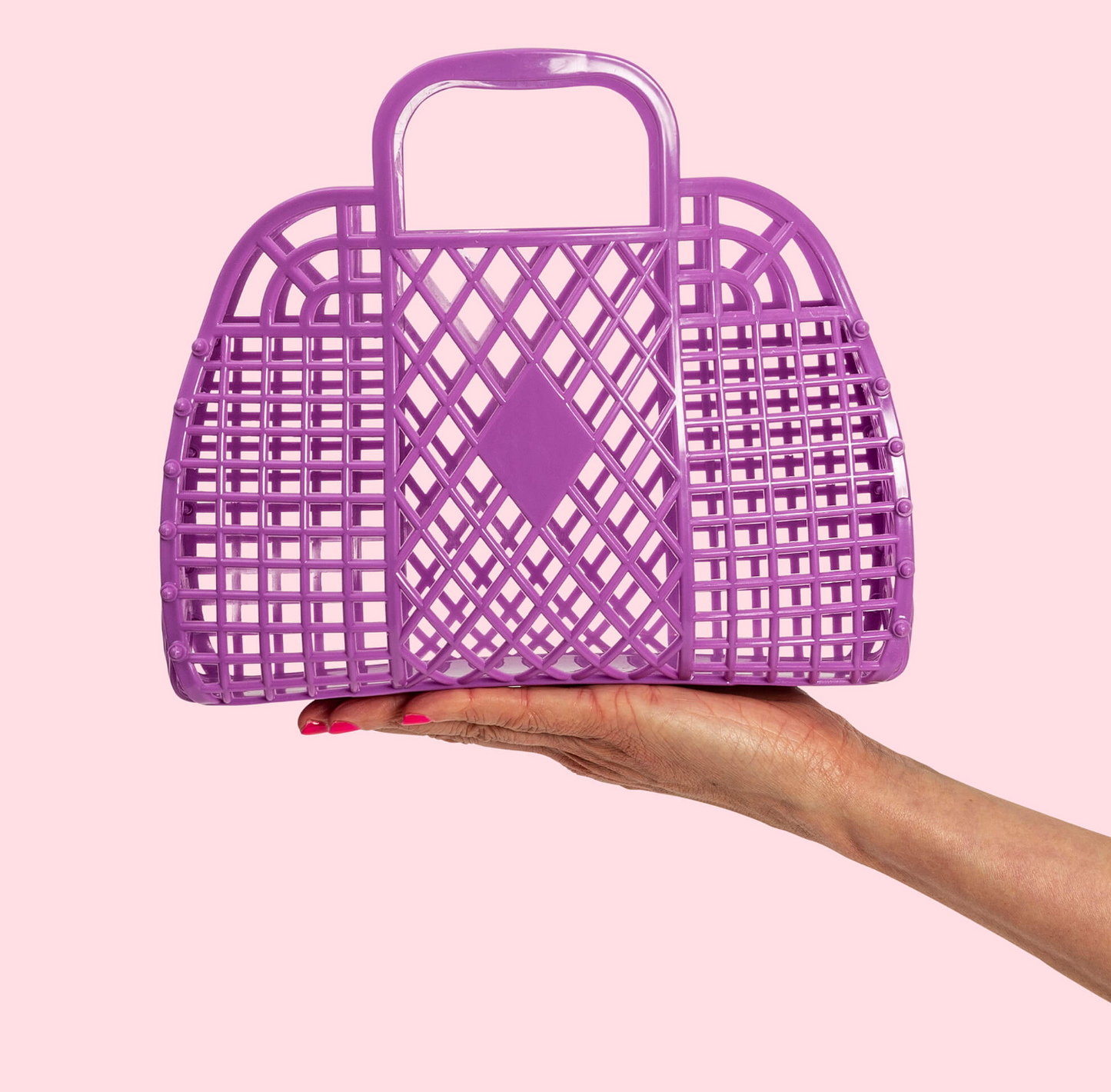 Sun Jellies Small Retro Basket Jelly Bag