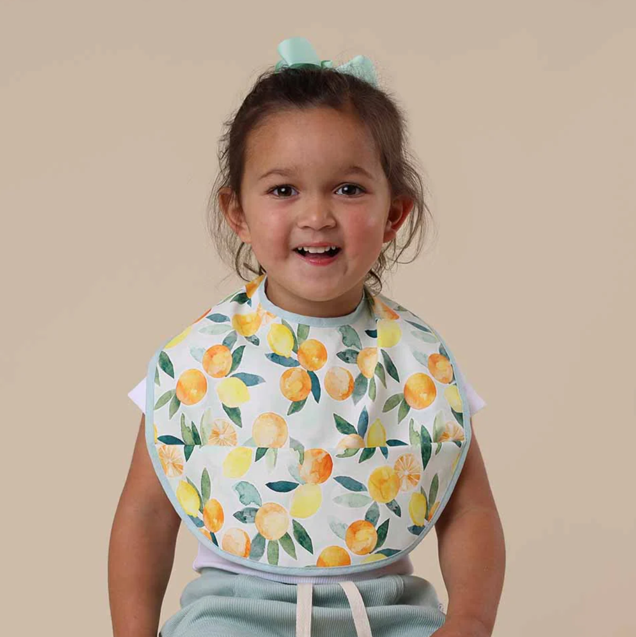 Snuggle Hunny Citrus Squeeze Snuggle Bib