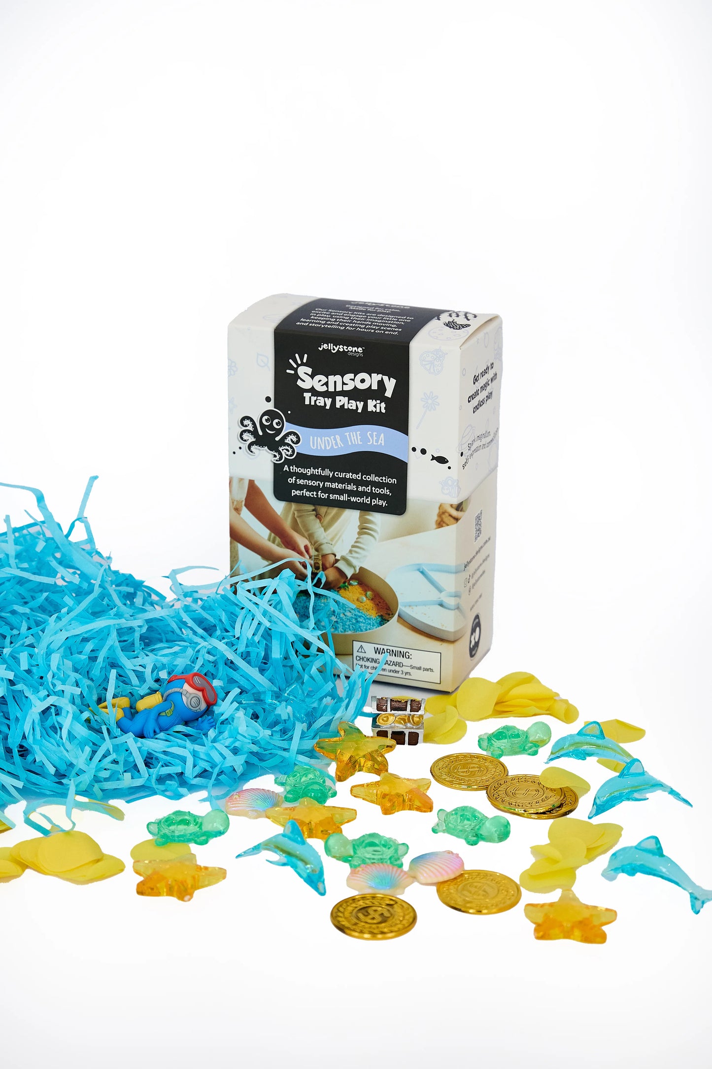 Jellystone- Sensory Tray Play Kit - Under The Sea
