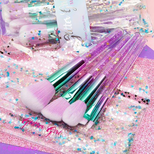 Glitter Girl Sparkle Makeup Brushes