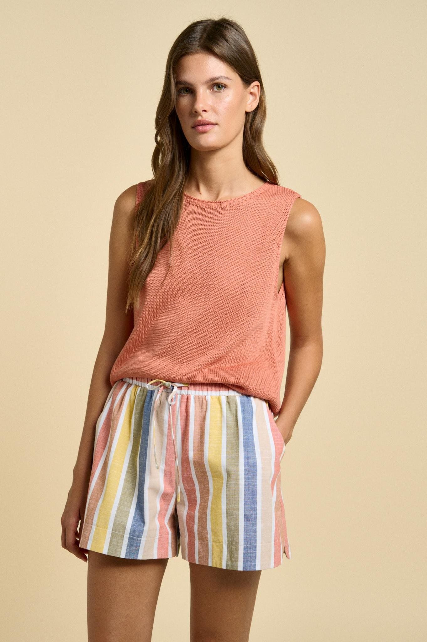 Little Lies Sofie Shorts – Stripe