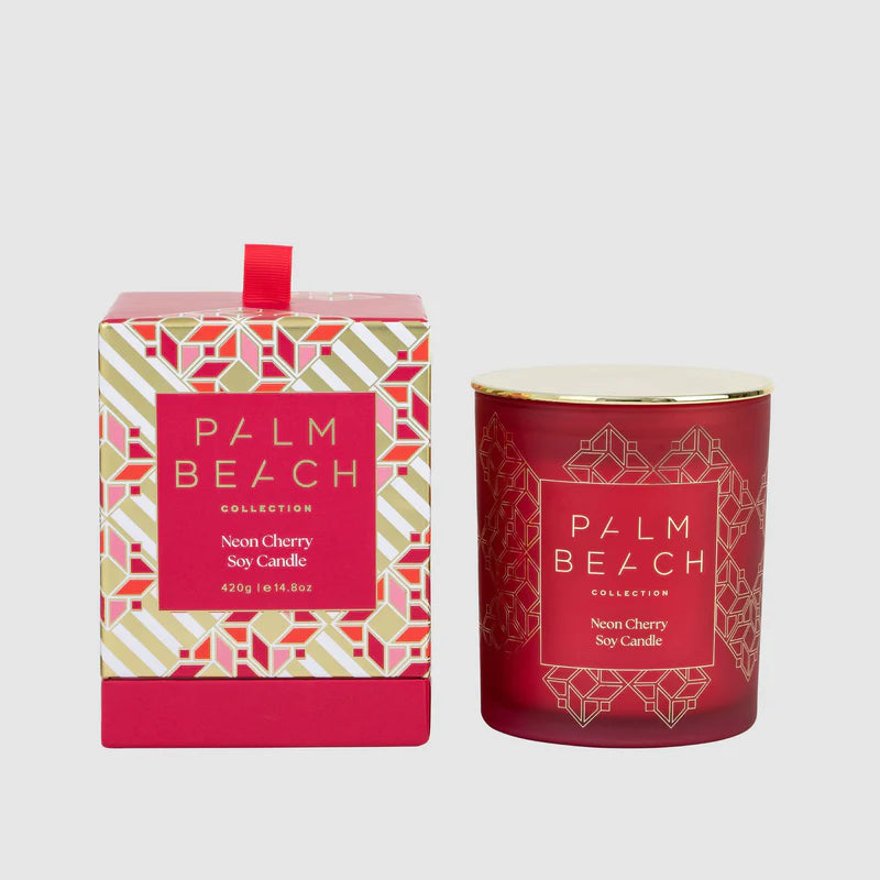 Palm Beach - Neon Cherry 420g Standard Candle
