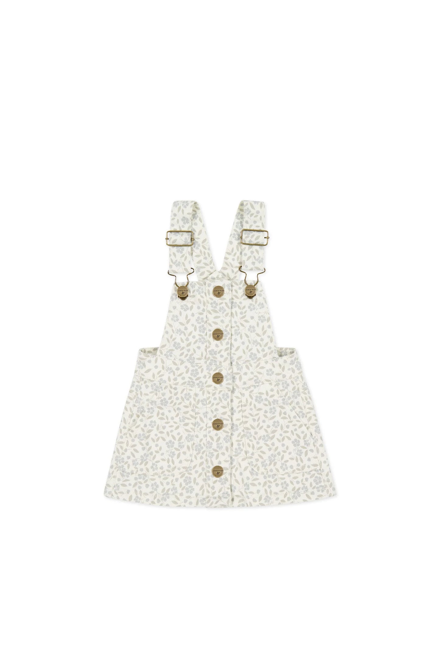 Jamie Kay - Vintage Overall Dress - Elodie Whisper White