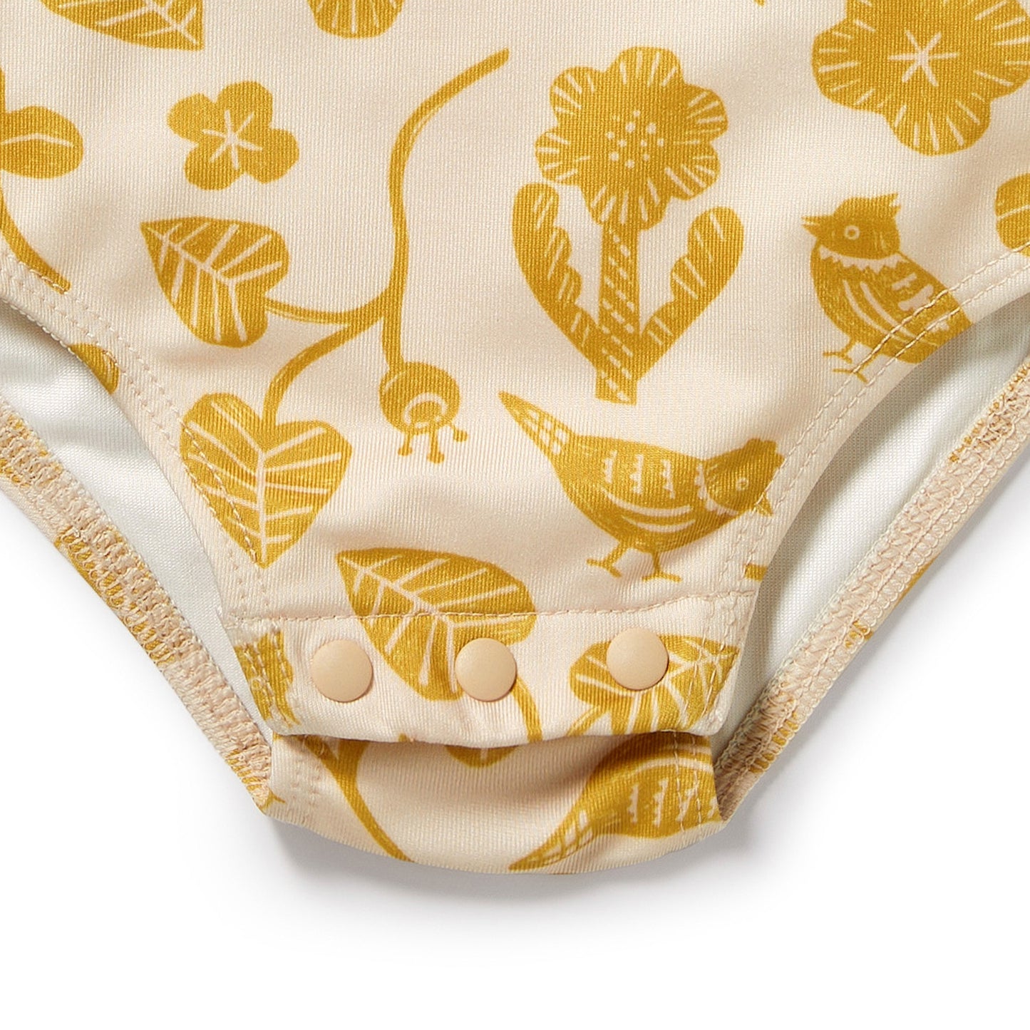 Wilson & Frenchy Goldie Floral Crochet Swimsuit