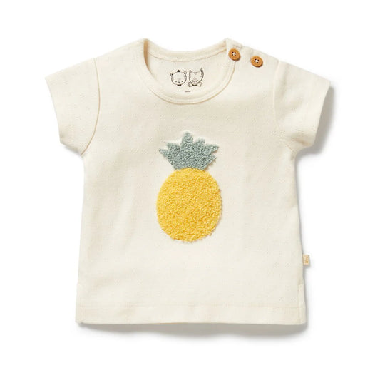 Wilson & Frenchy Piney Pals Organic Pointelle Tee