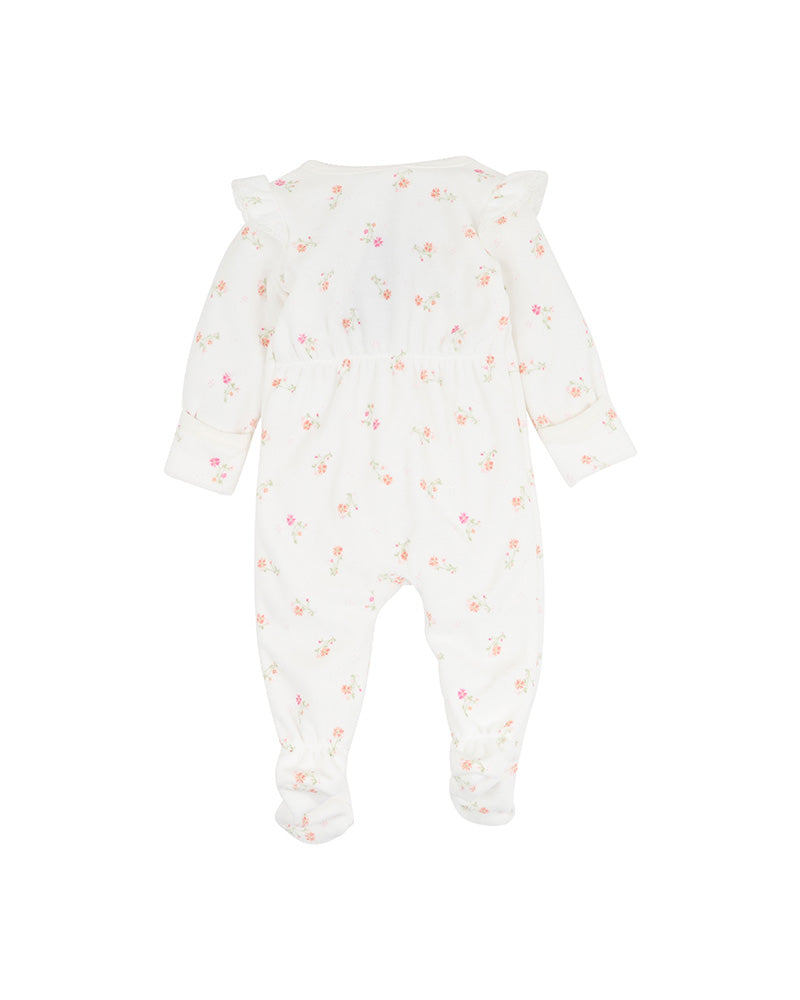 Bebe Molly Velour Onesie