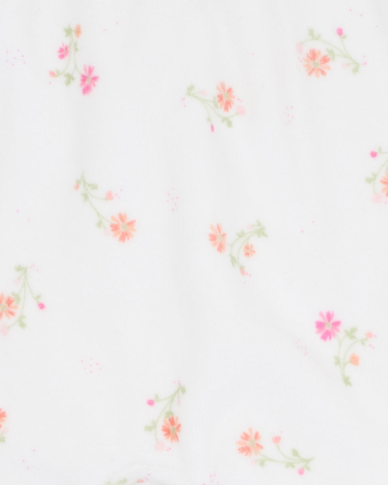 Bebe Molly Velour Onesie