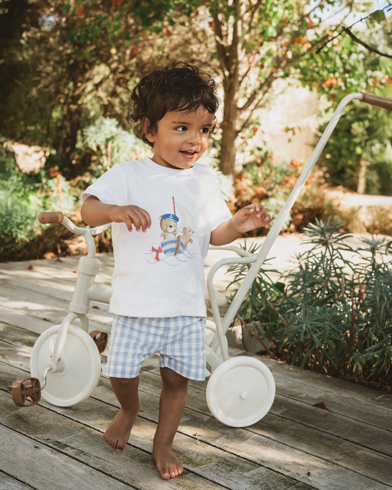 Bebe Axel Check Shorts