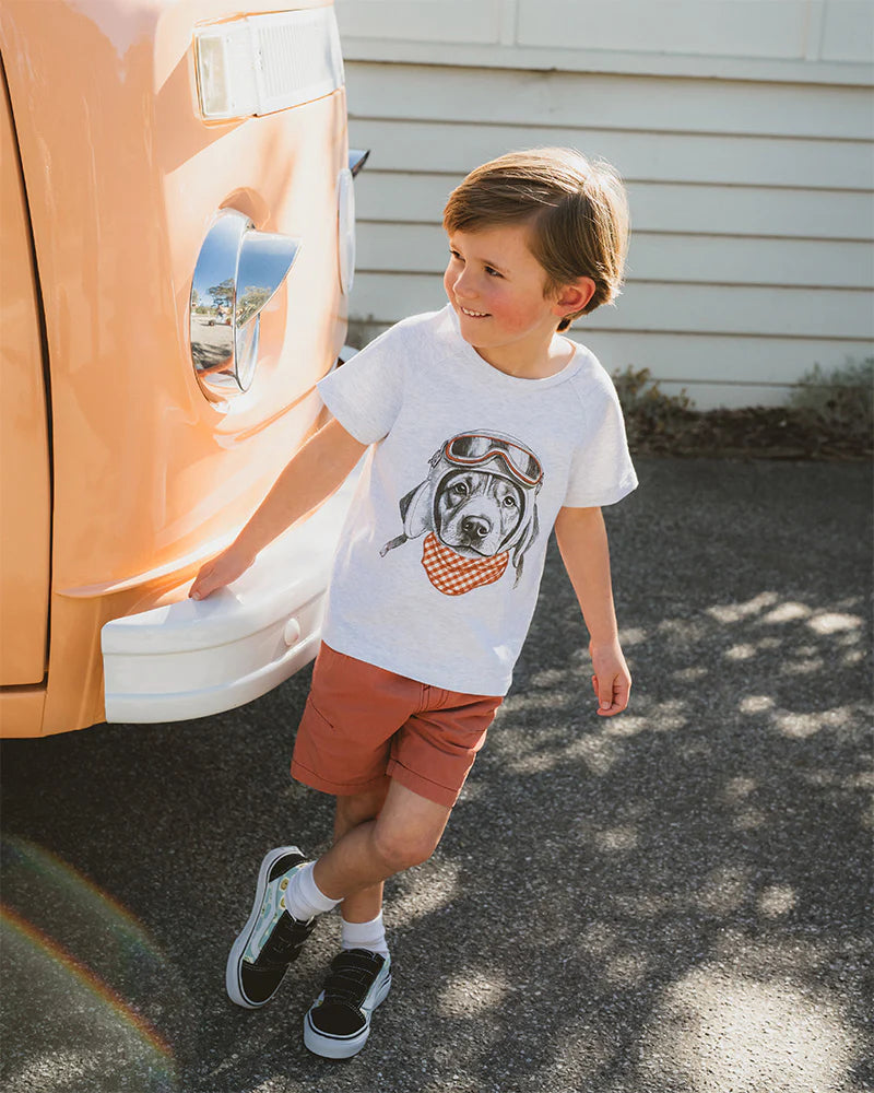Bebe Boys Rust Shorts
