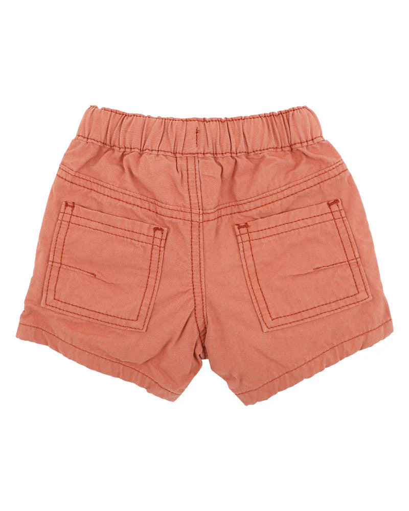 Bebe Boys Rust Shorts