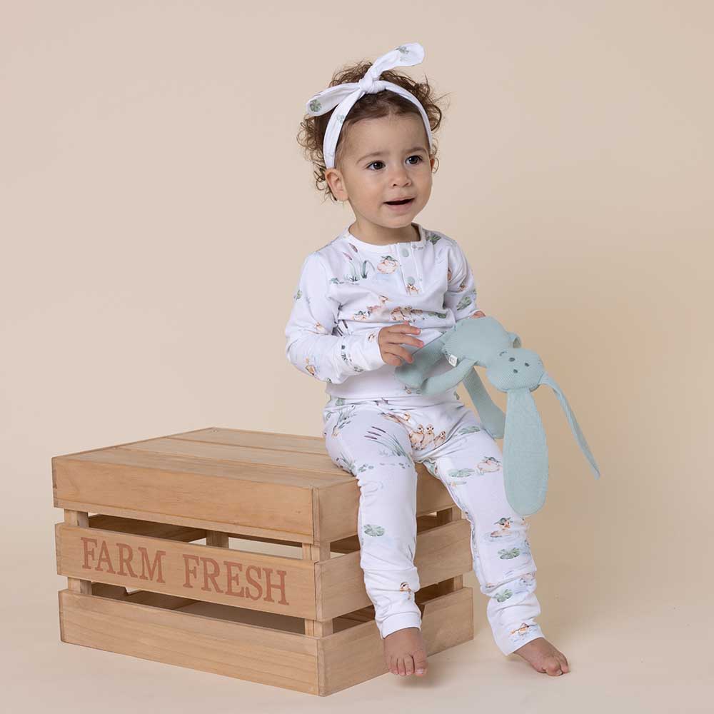 Snuggle Hunny Duck Pond Growsuit