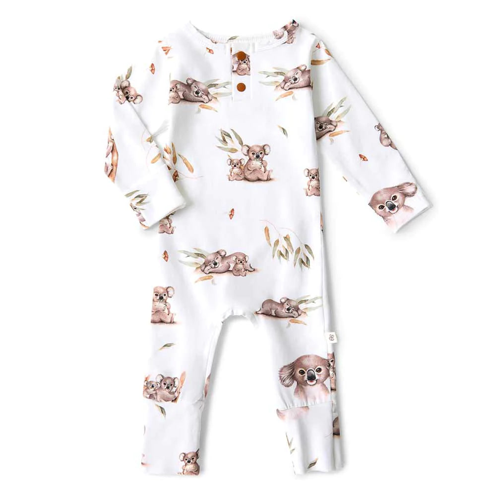 Snuggle Hunny Koala Organic Growsuit