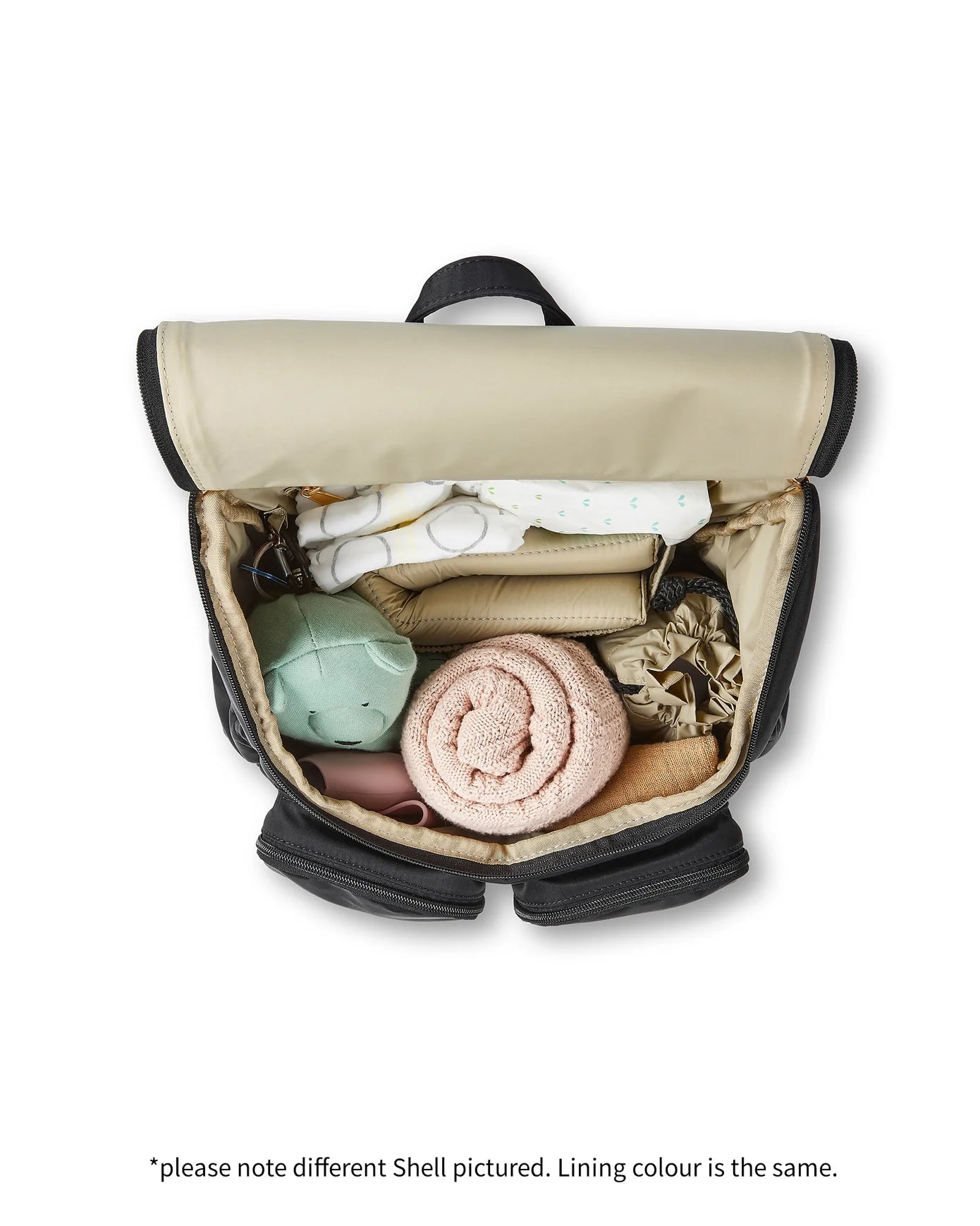 Oi Oi-Signature Nappy Backpack - Vegan Leather