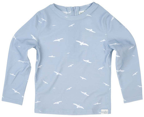 Toshi Swim Kids Rashie Half Zip Long Sleeve Classic