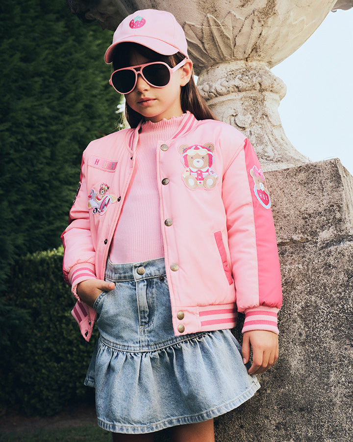 Huxbaby Dreamy Denim Frilly Skirt
