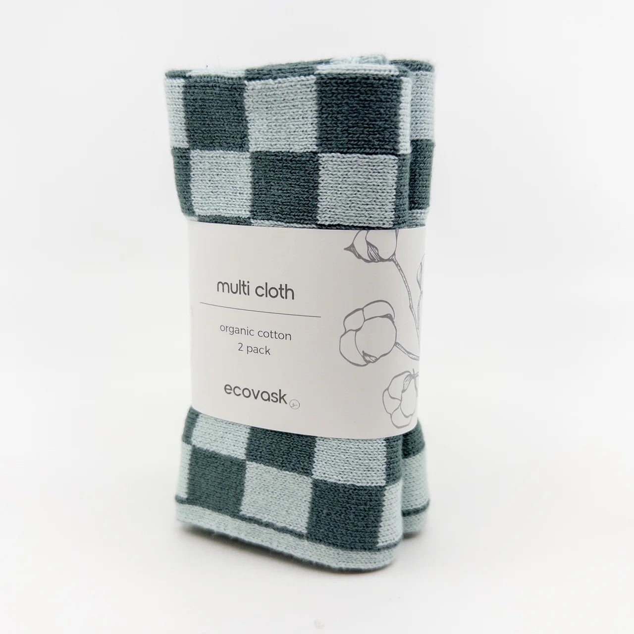 Ecovask Multi Cloth 2PK- Assorted