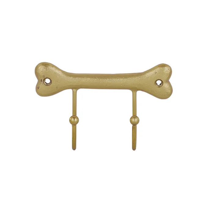 Coast to Coast Bone Metal Wall Hook 9.5x15.5cm Gold