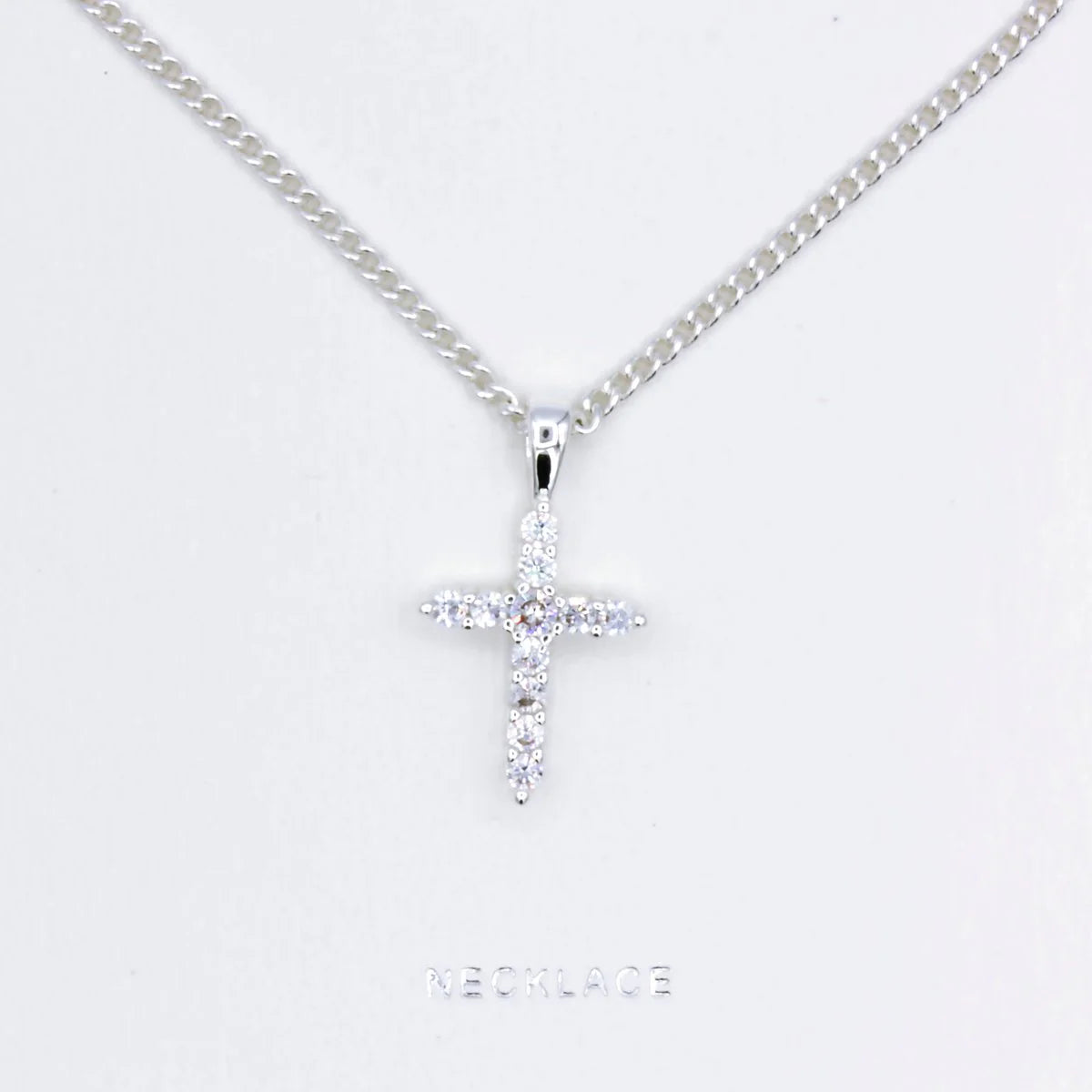 Lauren Hinkley Diamante Cross Necklace