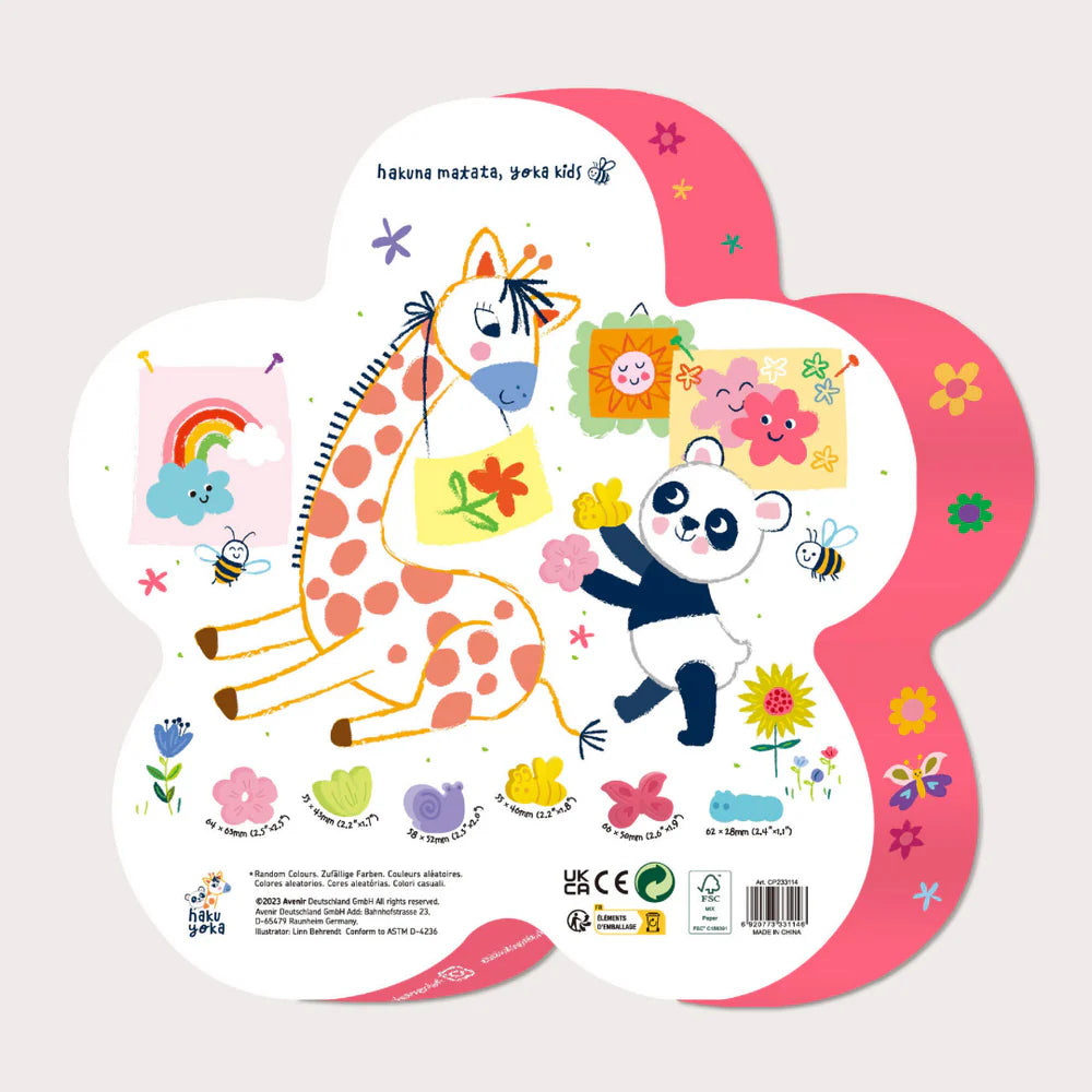 Haku Yoka 6 Garden Finger Crayons