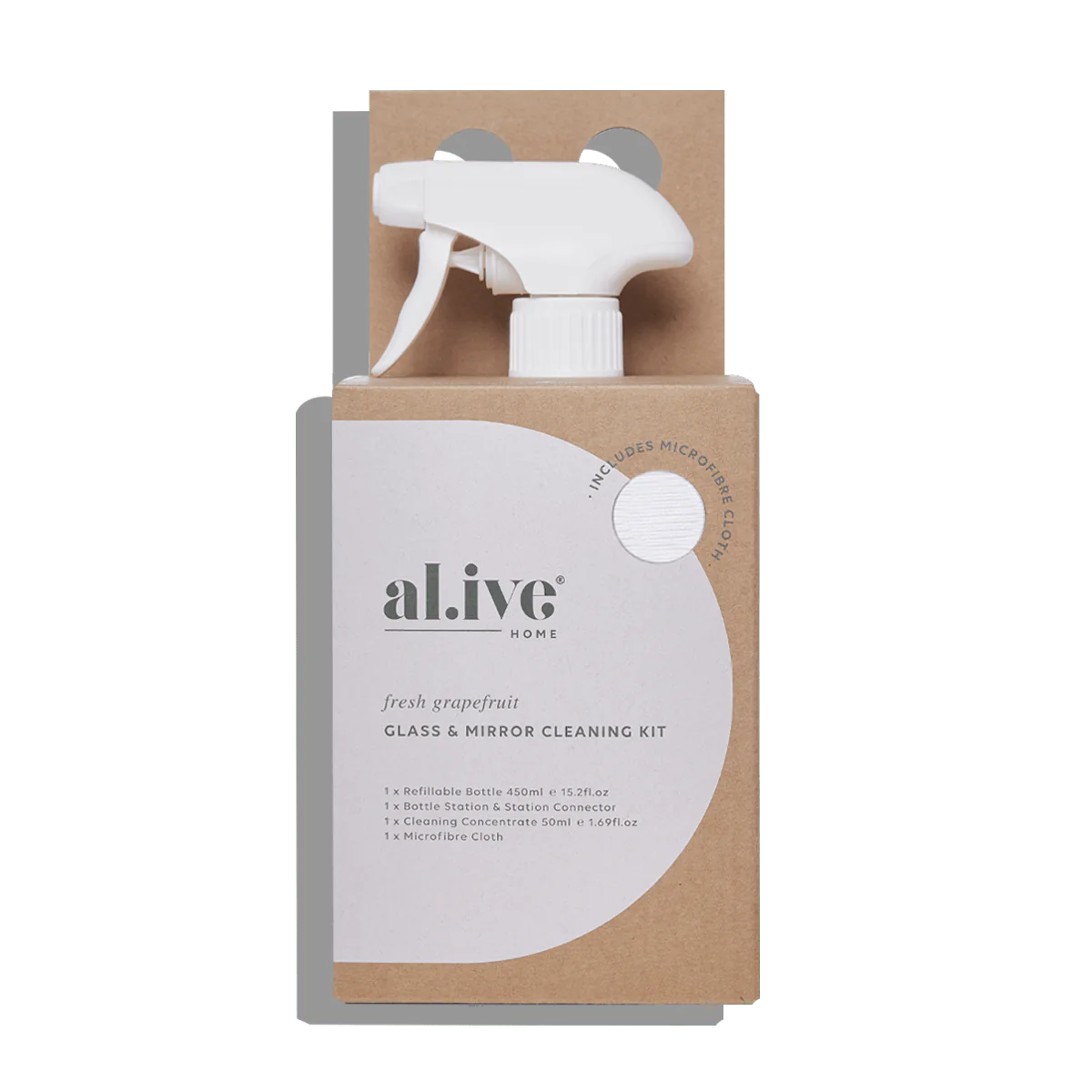 Al.ive Body Glass & Mirror Cleaning Kit