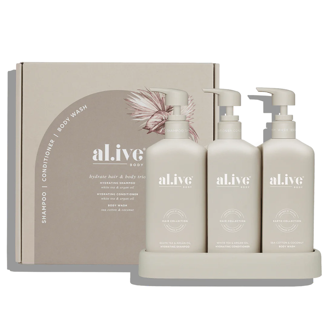 Al.ive Body Hair & Body Trio - Hydrate