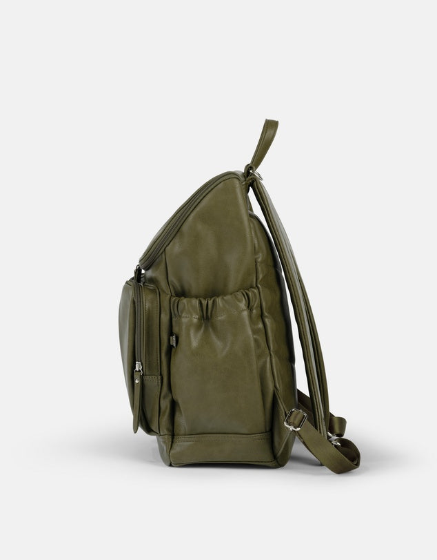 Oi Oi-Signature Nappy Backpack - Vegan Leather