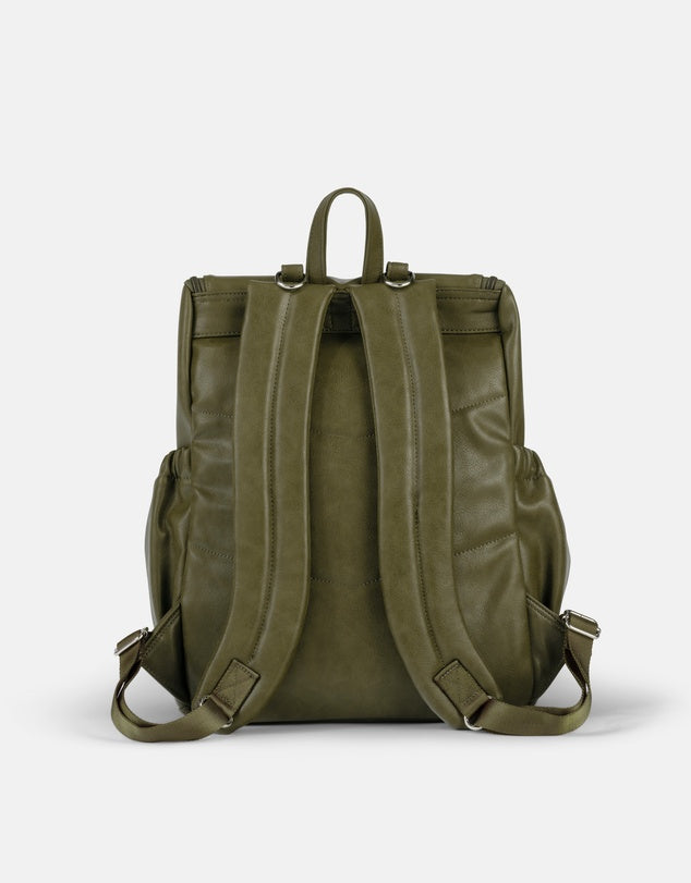 Oi Oi-Signature Nappy Backpack - Vegan Leather