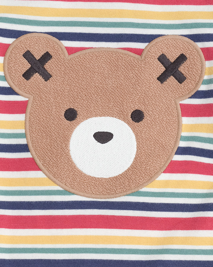Huxbaby Huxbear Romper Vintage Stripe