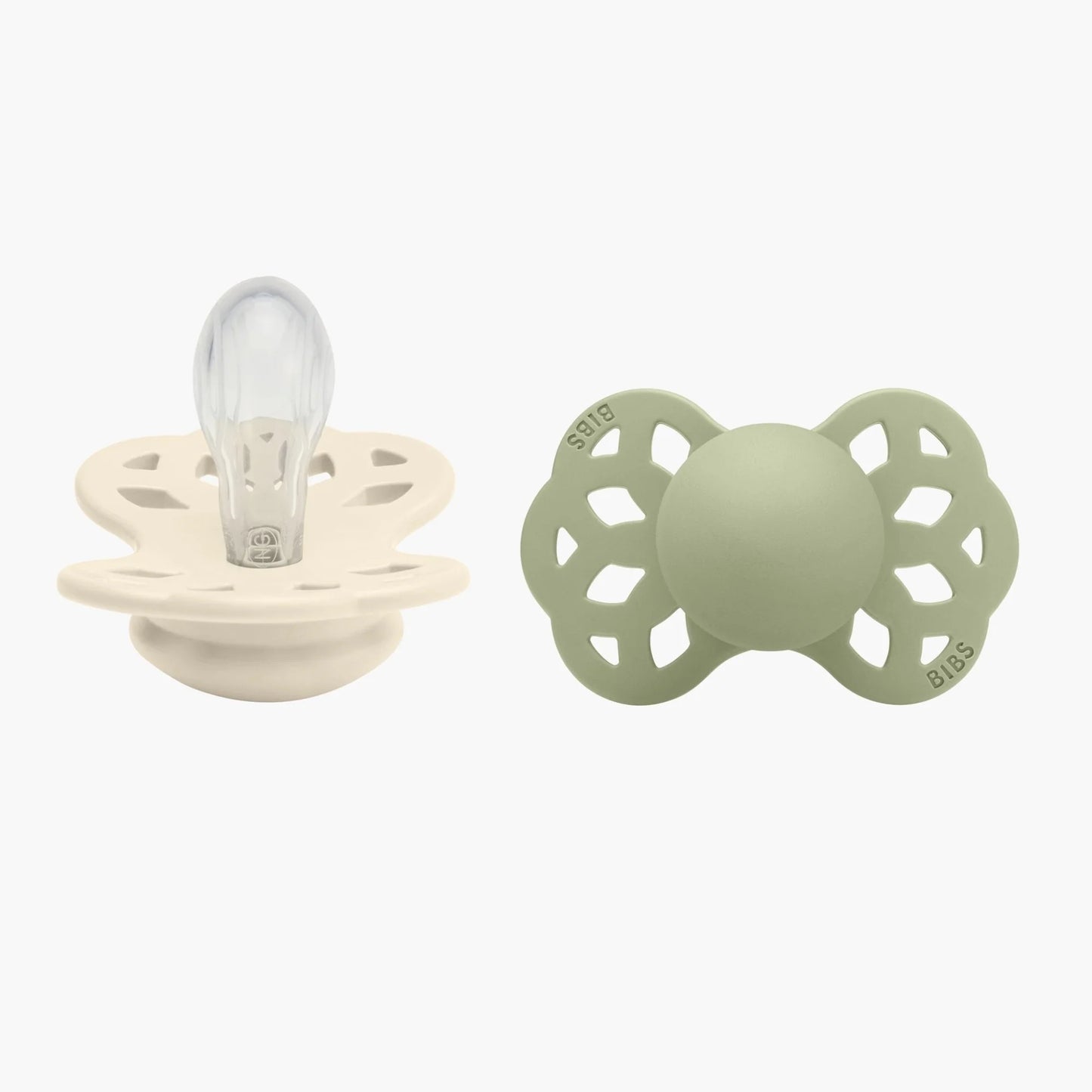 BIBS Infinity Double Pack - Assorted (Symmetrical/Silicone)