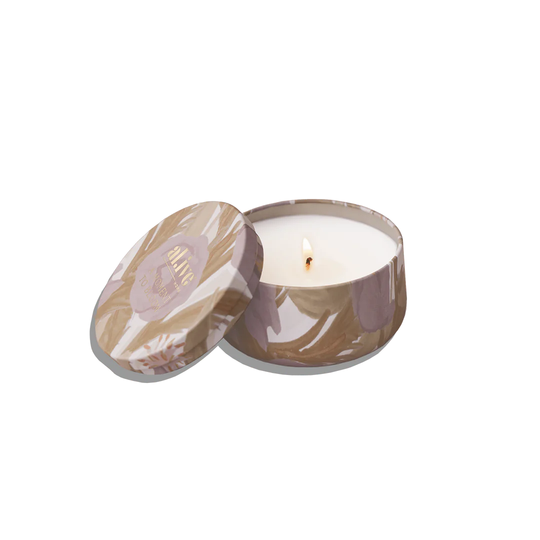 Al.ive Limited Edition Mini Soy Candle || A Moment To Bloom