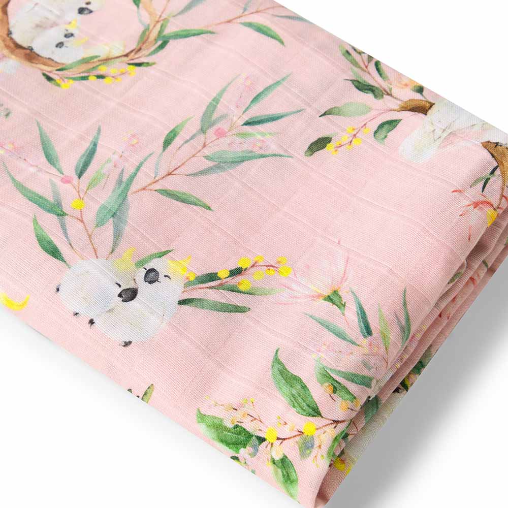 Snuggle Hunny Cockatoo Organic Muslin Wrap