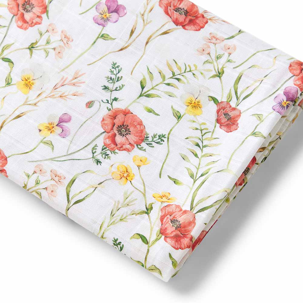 Snuggle Hunny Meadow Organic Muslin Wrap