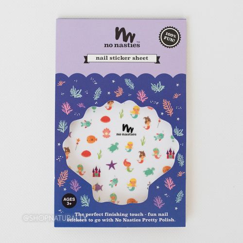 No Nasties Nail Sticker Sheet - Mermaid
