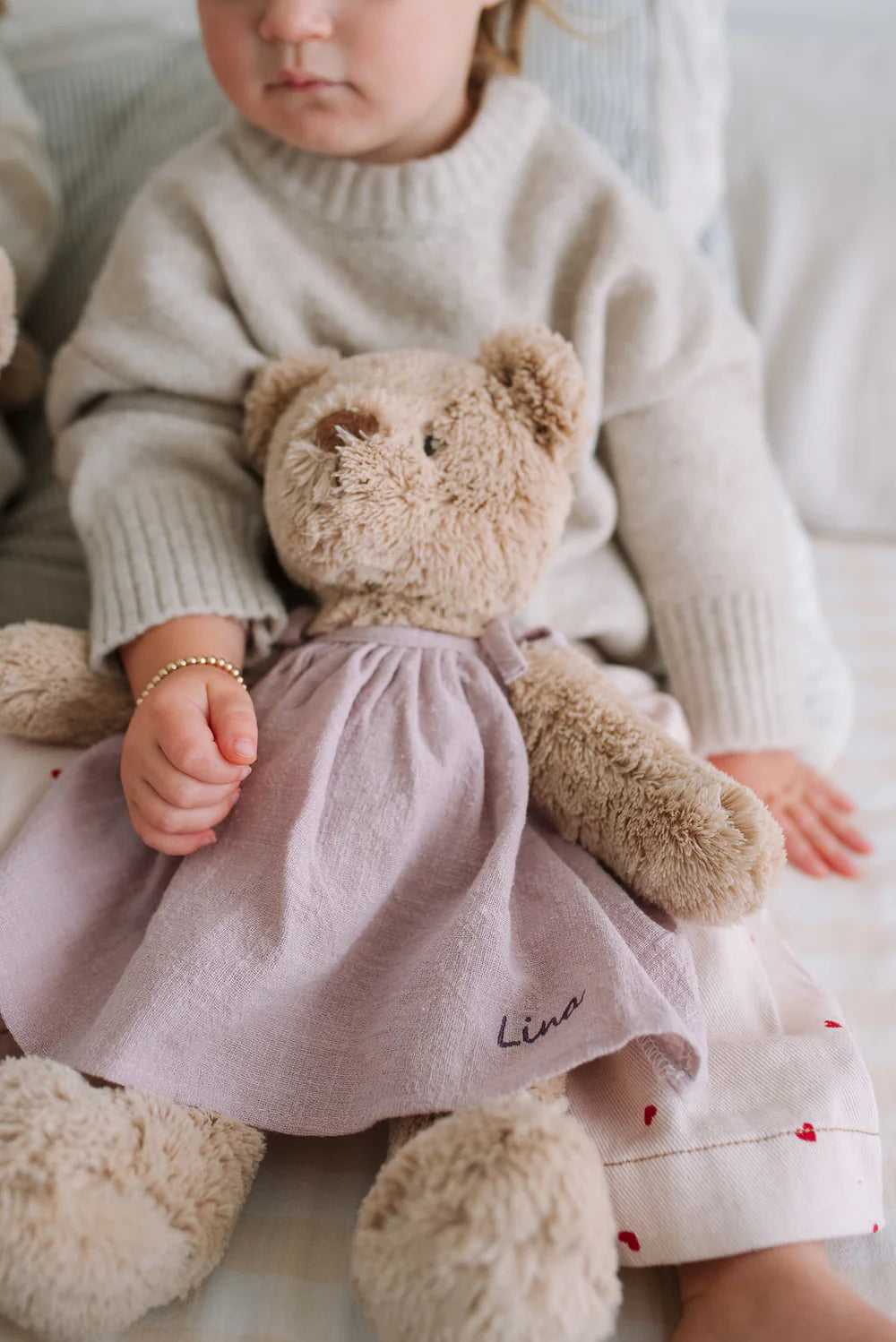 Nana Huchy Honey Bear Dress Lilac