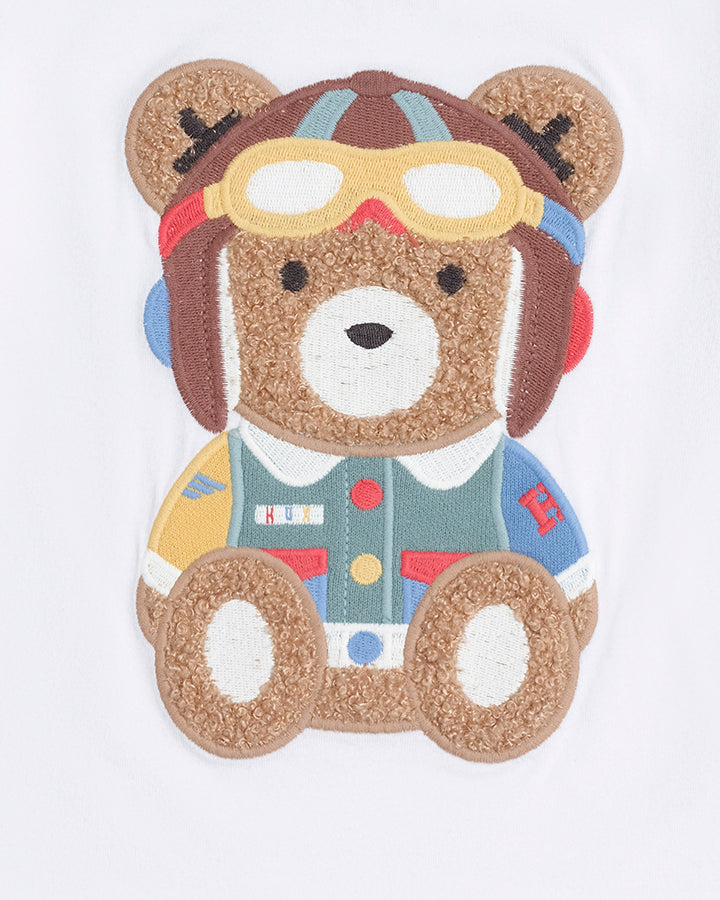 Huxbaby Pilot Huxbear Tee
