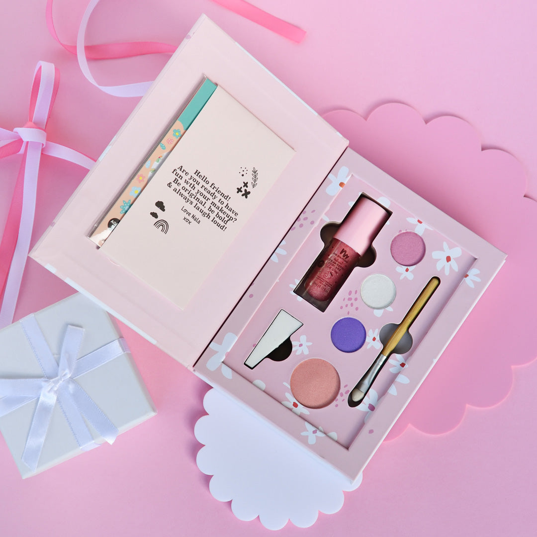 No Nasties - Nala Pink Natural Pressed Powder Kids Makeup Palette Kit Regular price