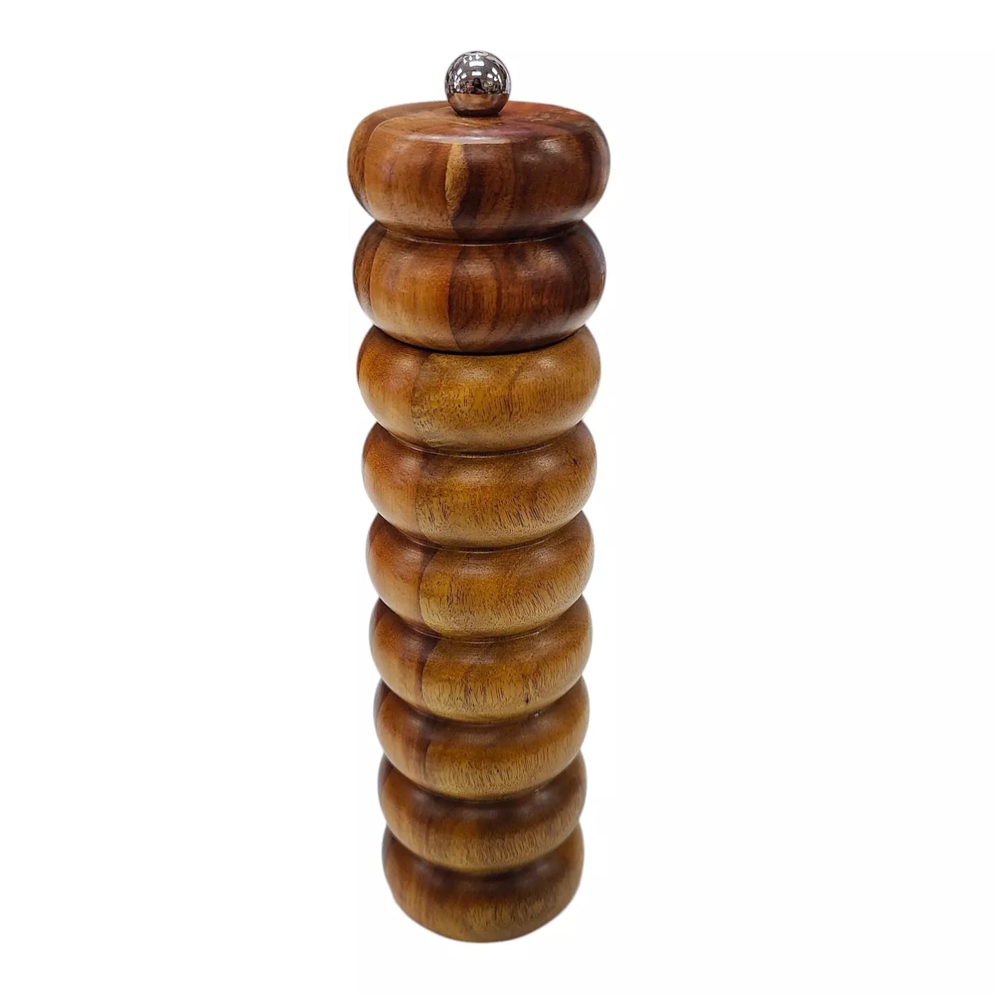 Coast to Coast Delphi Wood Salt & Pepper Grinder 6x24cm Natural