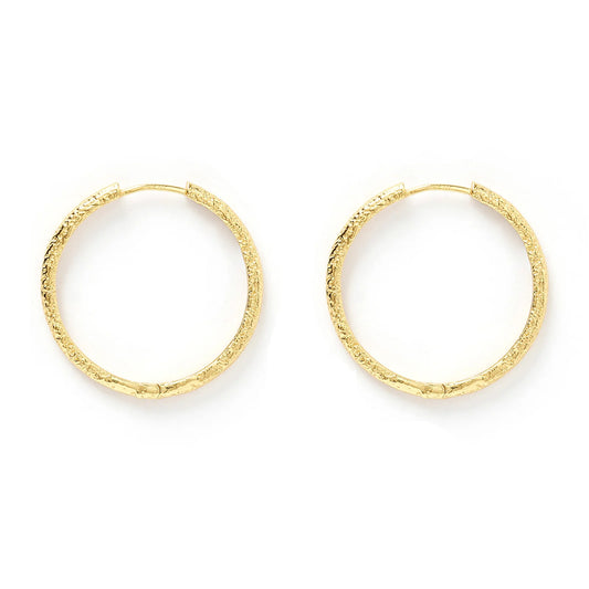 Arms of Eve - SEBASTIAN GOLD HOOP EARRINGS