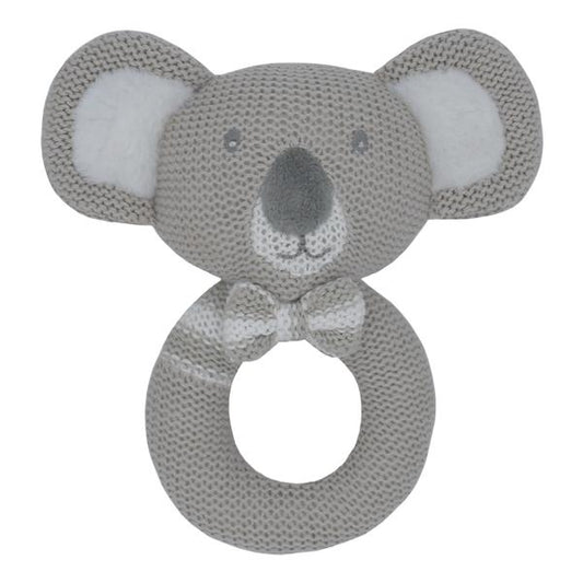 Living Textiles Kevin the Koala Knitted Rattle