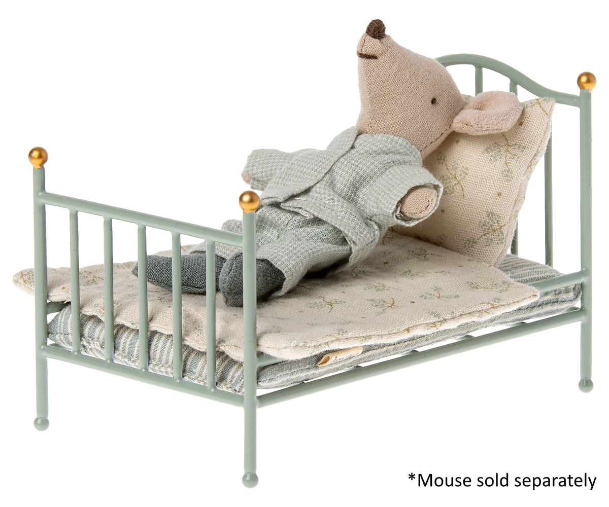MAILEG VINTAGE BED FOR MOUSE MINT