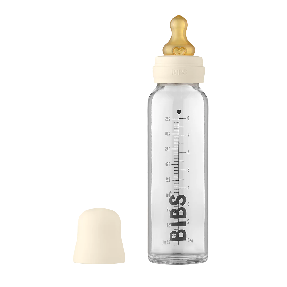 BIBS Baby Glass Bottle Complete Set 225ml