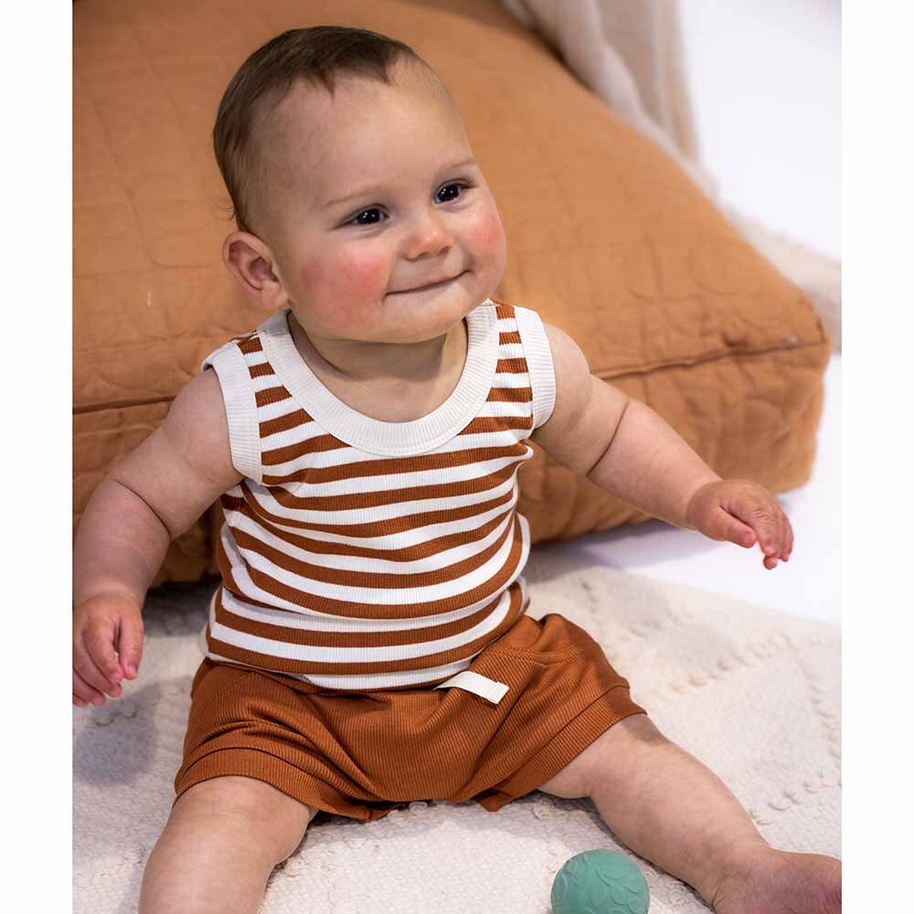 Snuggle Hunny Biscuit Organic Shorts