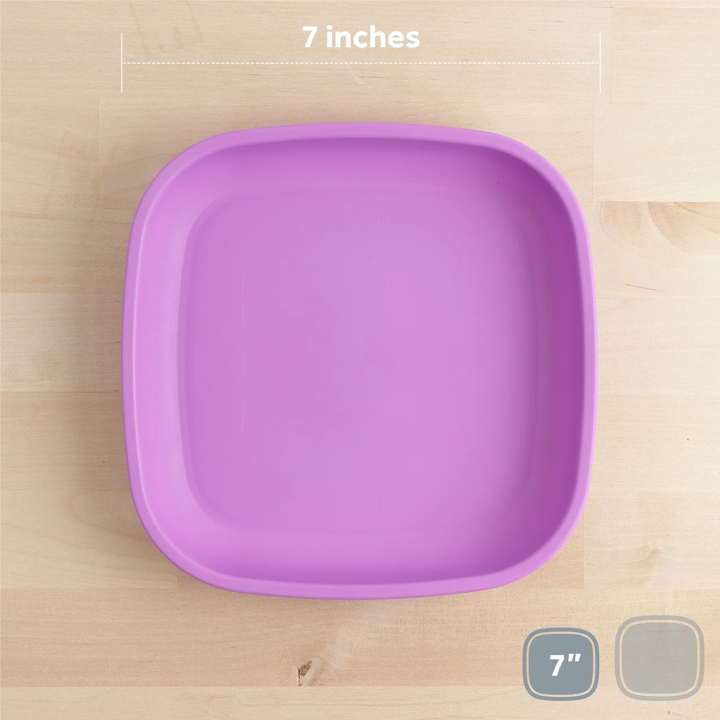 Replay Flat Plate- Assorted Colours - 19cm