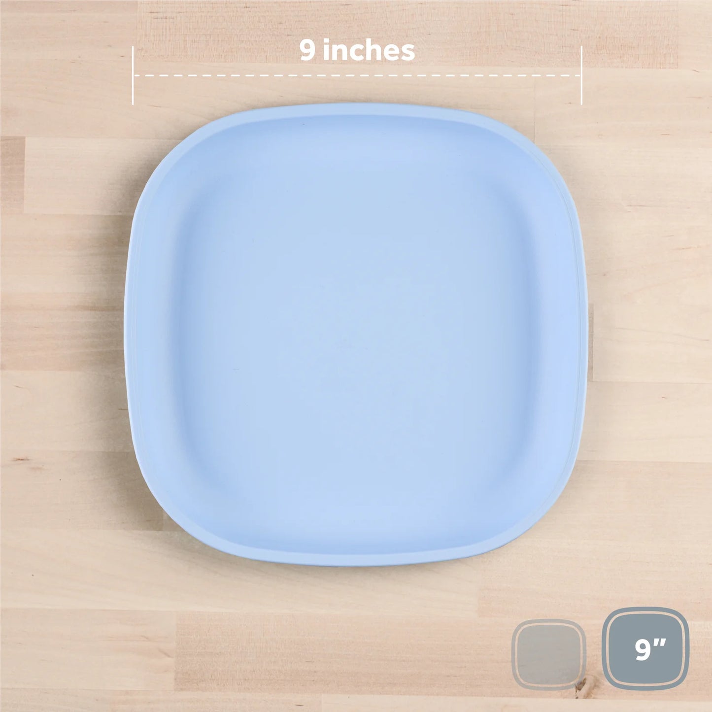 Replay Large Flat Plate- Assorted Colours