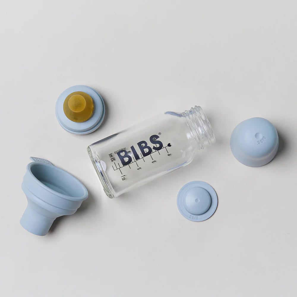 BIBS Baby Glass Bottle Complete Set 110ml