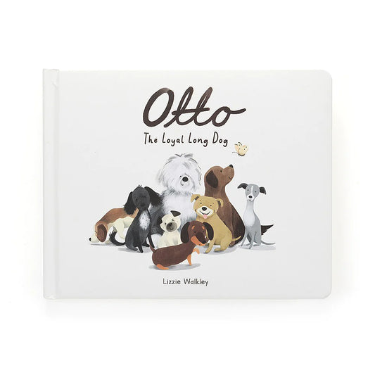Jellycat Otto The Loyal Long Dog - Book