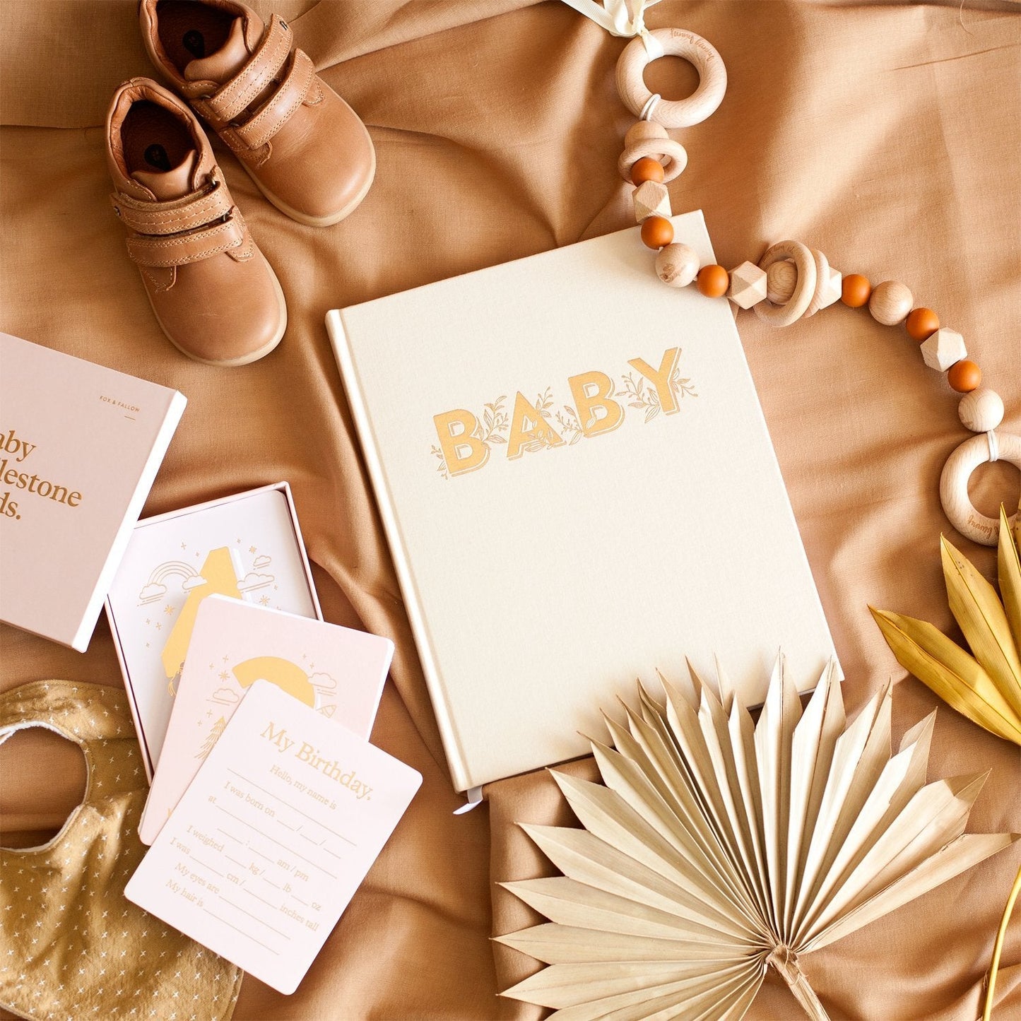 Fox and Fallow Buttermilk Boxed Baby Book