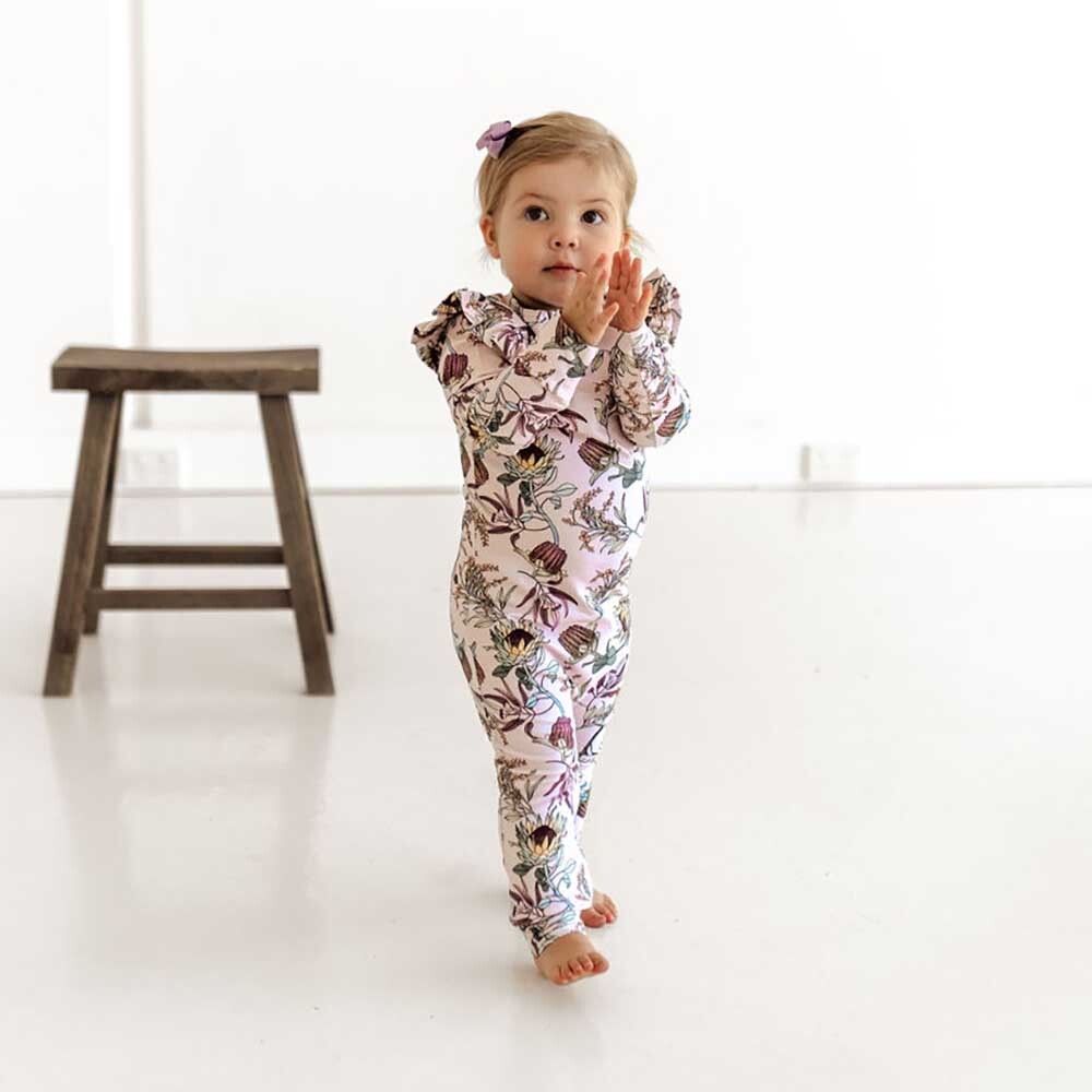 Snuggle Hunny Banksia Growsuit